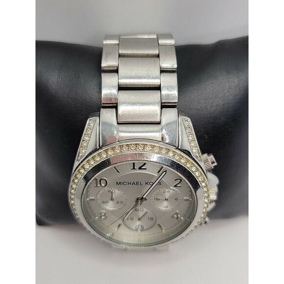 Michael Kors Blair MK5165 Women's Stainless Steel Analog Dial Quartz Watch AM190 - Picture 4 of 10